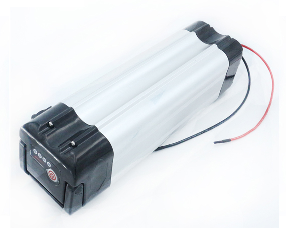 powerful 14ah 48v 1000w electric bike battery Sanyo 18650 lithium ion 48 volt battery with silver fish case