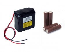 14.8V(4S),18.5V(5S),22.2V(6S) - 14.8V Lithium ion Battery