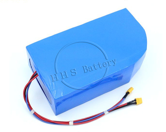 Customized shape 13S8P li-ion ebike battery 48v 20ah with samsung brand cells
