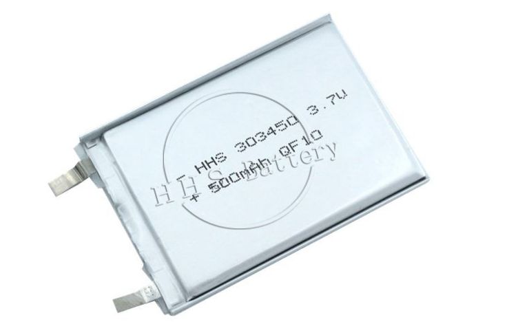 303450 3.7v 600mAh rechargeable lithium polymer battery