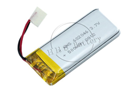 Long cycle life 602046 3.7V 500mAh rechargeable lipo ion battery for GPS