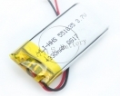 Original 551835 3.7V 330mAh rechargeable lipo ion battery for intelligent bracelet