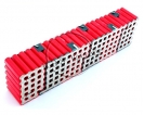 14.8V(4S),18.5V(5S),22.2V(6S) - 6S23P 18650 22.2V 78.2AH Lithium battery pack used in electric clean cart