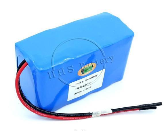 Electric bike battery packs 18650 2500mah cells 7s4p 24v 10ah