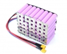 14.8V(4S),18.5V(5S),22.2V(6S) - 18650 24v 20ah lithium ion battery for solar street light