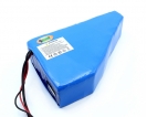 48V(13S),52V(14S),55.5V(15S) - Rechargeable 48V 52V 20Ah E-Bike Battery Pack Triangle Shape Lithium Ion Ebike Battery