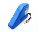 48V(13S),52V(14S),55.5V(15S) - Rechargeable 48V 52V 20Ah E-Bike Battery Pack Triangle Shape Lithium Ion Ebike Battery