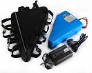 Custom Battery Pack - Rechargeable 48V 52V 20Ah E-Bike Battery Pack Triangle Shape Lithium Ion Ebike Battery