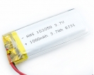 1000mAh-2000mAh - HHS 102050 3.7V battery 1500mah battery for tablet Toy Spot A GPS navigation products