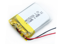 3.7V 130mAh Li-ion polymer battery (HHS-352026)