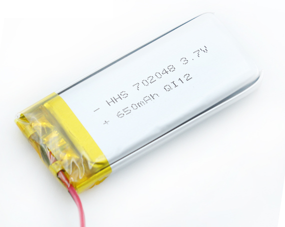 HHS Wholesale 702048 3.7V 650Mah Li-polymer Rechargeable Battery With Bms