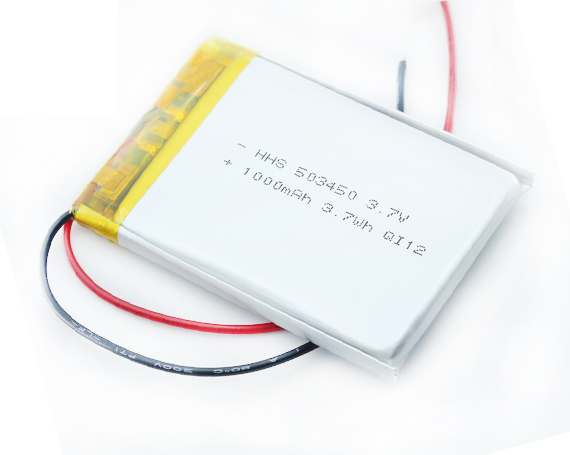 HHS 3.7V 1000mAh 503450 Li-polymer Battery Rechargeable Lipo for GPS Bluetooth