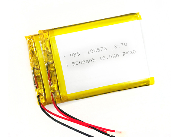 li-ion battery 105573 3.7v 5000mah lipo battery for power bank