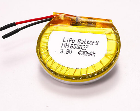 Custom Round Lithium Polymer Battery Round LiPo Battery