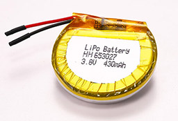 Custom Round Lithium Polymer Battery Round LiPo Battery